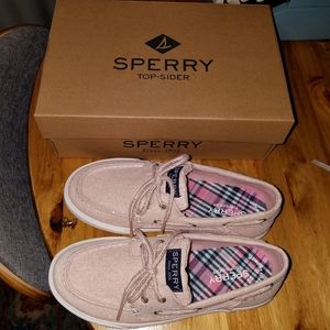 Sperry Bahama Rose Gold Girls Shoes